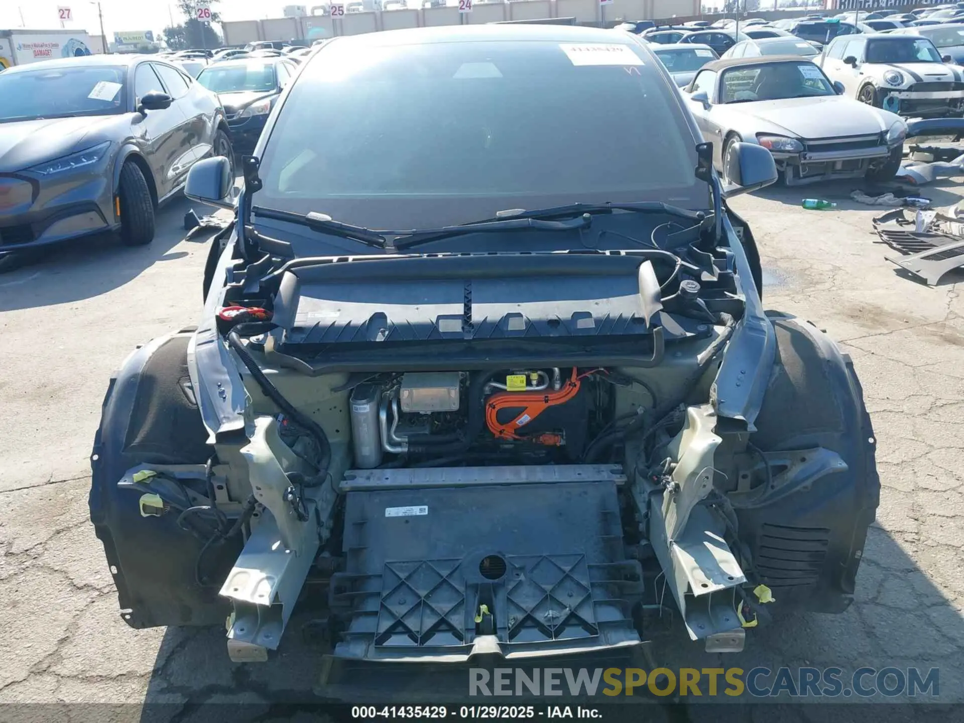 13 Фотография поврежденного автомобиля 7SAYGDEF9NF488797 TESLA MODEL Y 2022