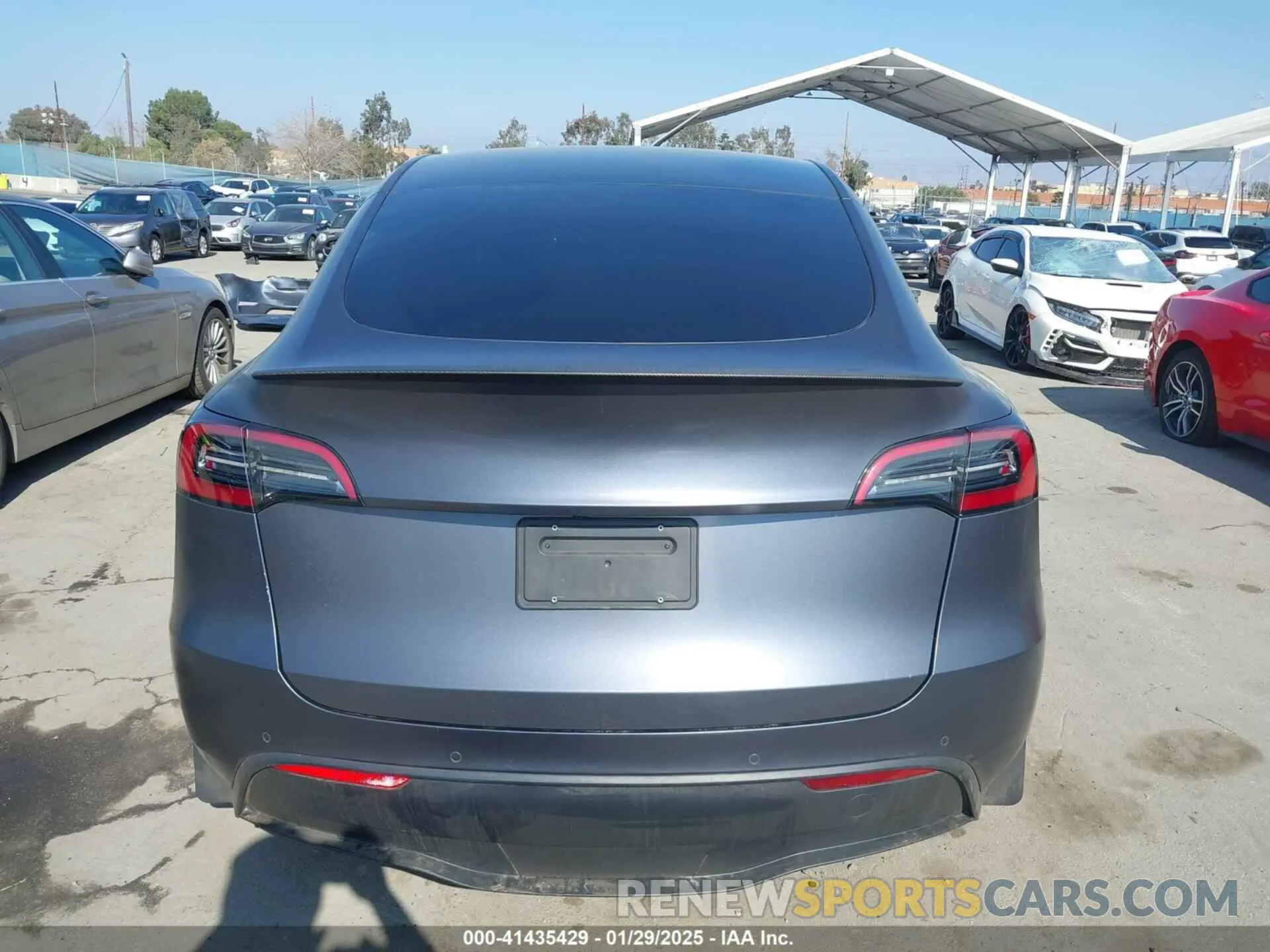 17 Фотография поврежденного автомобиля 7SAYGDEF9NF488797 TESLA MODEL Y 2022