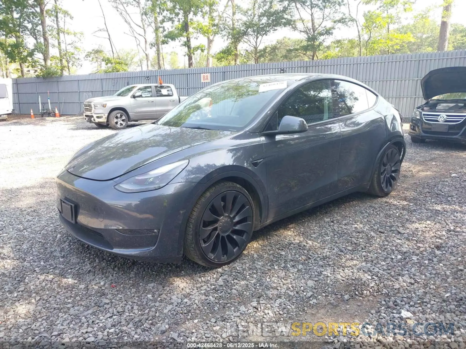 2 Фотография поврежденного автомобиля 7SAYGDEF9NF506523 TESLA MODEL Y 2022