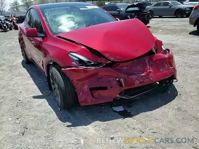 14 Photograph of a damaged car 7SAYGDEF9NF510183 TESLA MODEL Y 2022