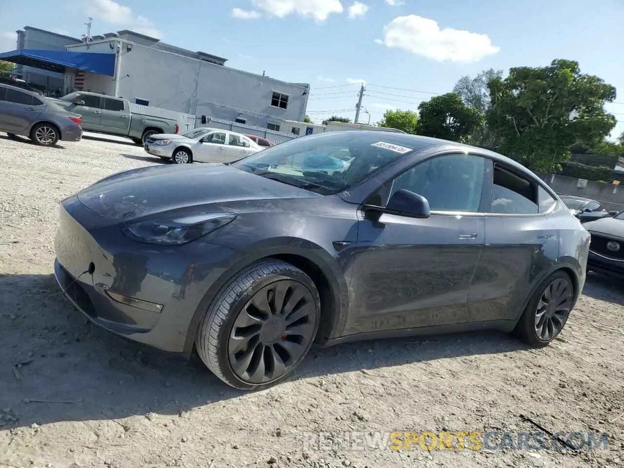 1 Фотография поврежденного автомобиля 7SAYGDEF9NF513648 TESLA MODEL Y 2022