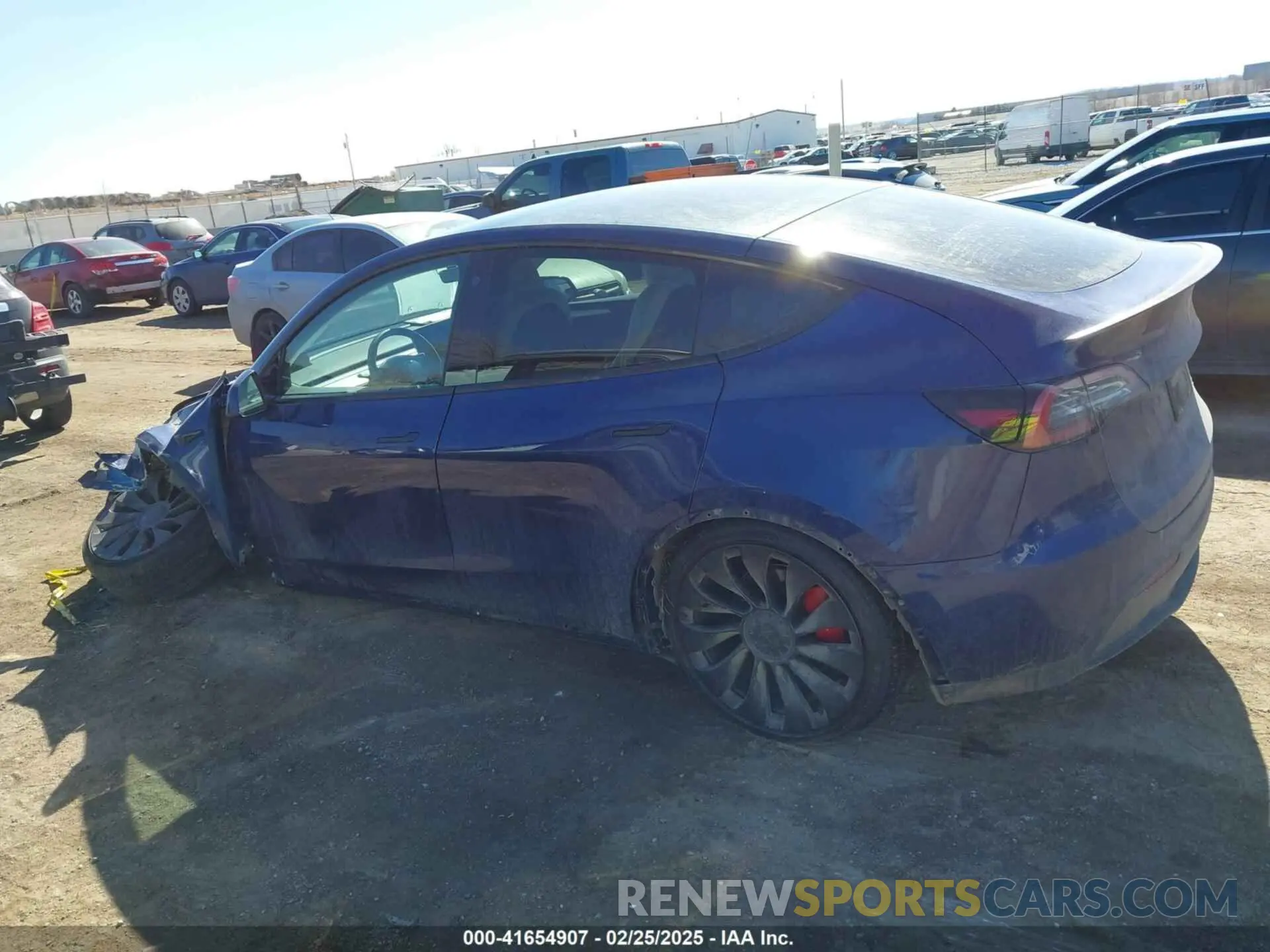 14 Фотография поврежденного автомобиля 7SAYGDEF9NF523452 TESLA MODEL Y 2022