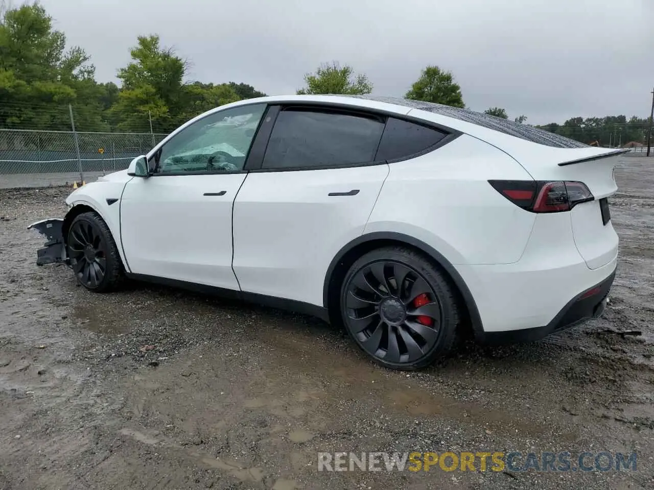 2 Photograph of a damaged car 7SAYGDEF9NF523483 TESLA MODEL Y 2022