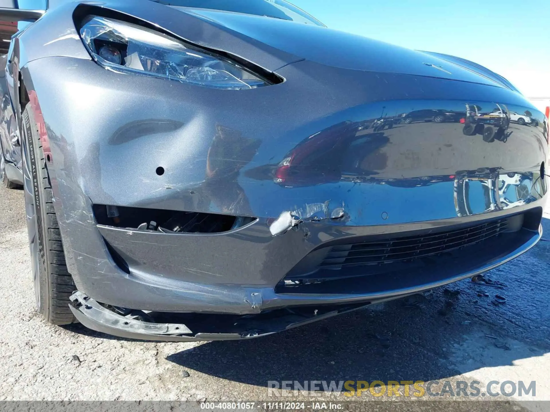 20 Photograph of a damaged car 7SAYGDEF9NF551722 TESLA MODEL Y 2022