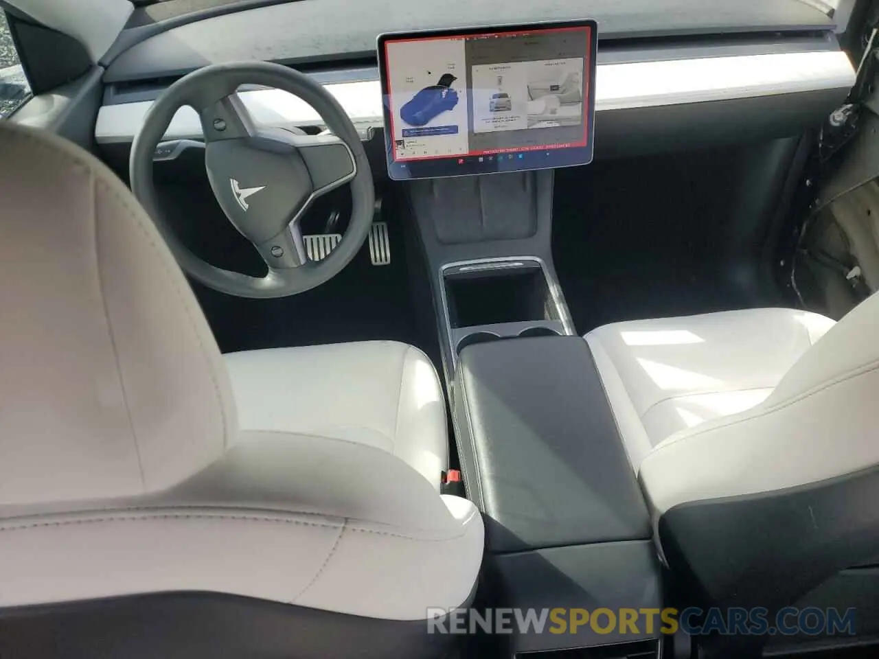 8 Photograph of a damaged car 7SAYGDEFXNF326967 TESLA MODEL Y 2022