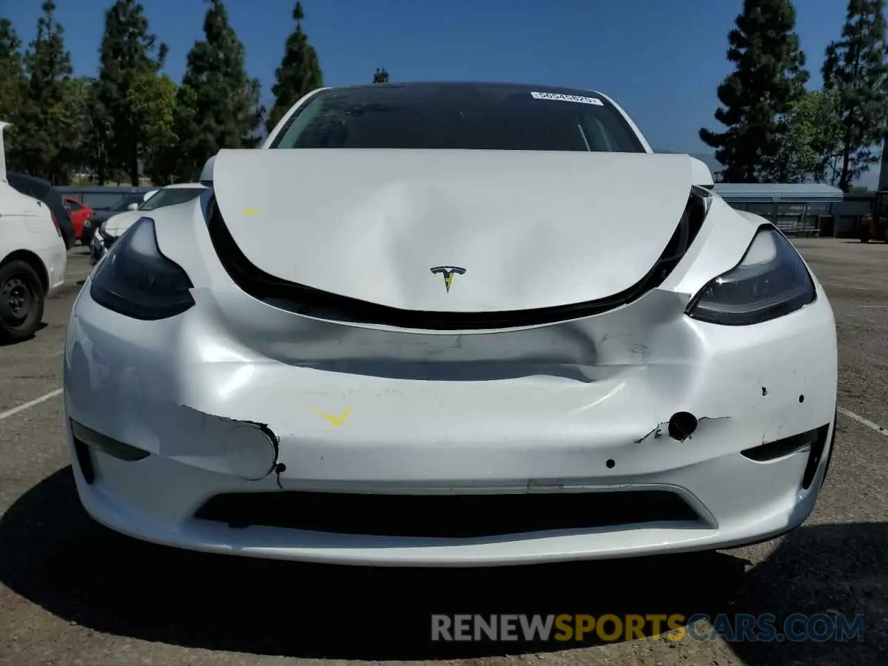 5 Фотография поврежденного автомобиля 7SAYGDEFXNF340982 TESLA MODEL Y 2022