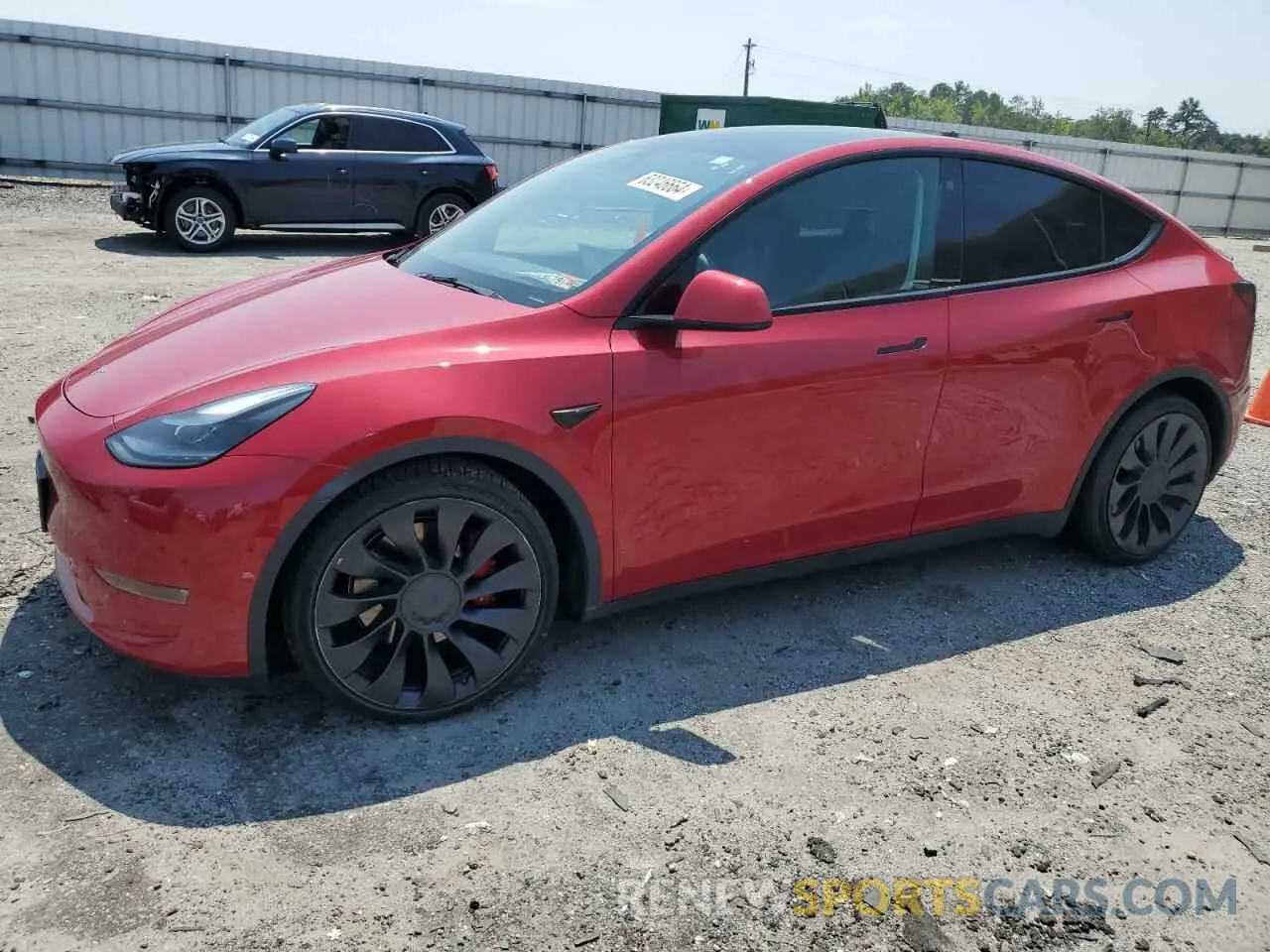1 Фотография поврежденного автомобиля 7SAYGDEFXNF376445 TESLA MODEL Y 2022