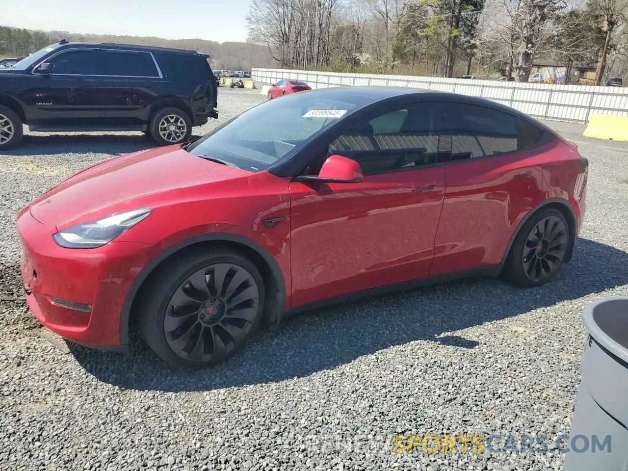 1 Фотография поврежденного автомобиля 7SAYGDEFXNF382066 TESLA MODEL Y 2022