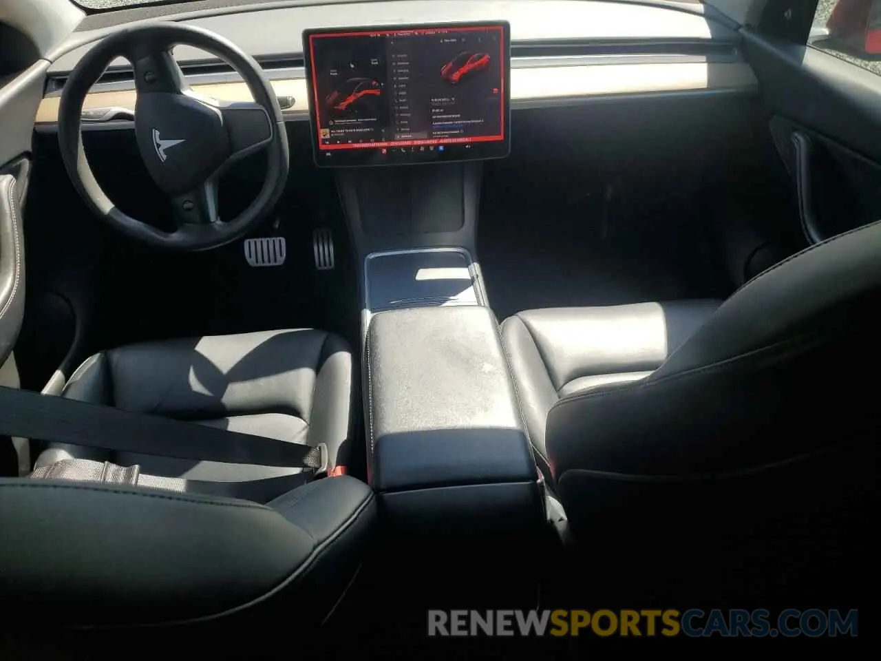 8 Фотография поврежденного автомобиля 7SAYGDEFXNF382066 TESLA MODEL Y 2022