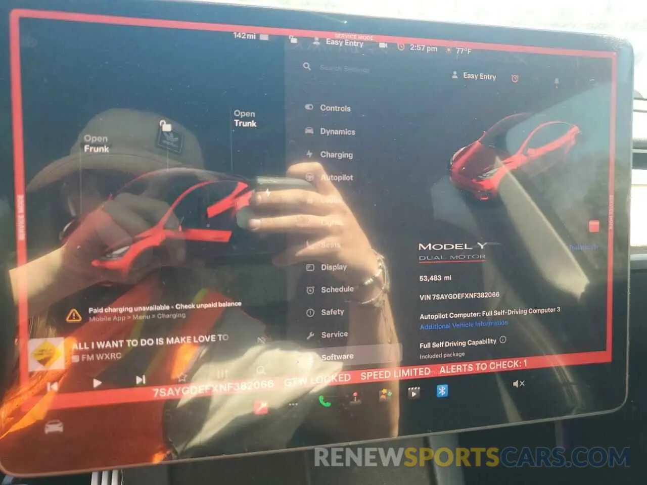 9 Фотография поврежденного автомобиля 7SAYGDEFXNF382066 TESLA MODEL Y 2022