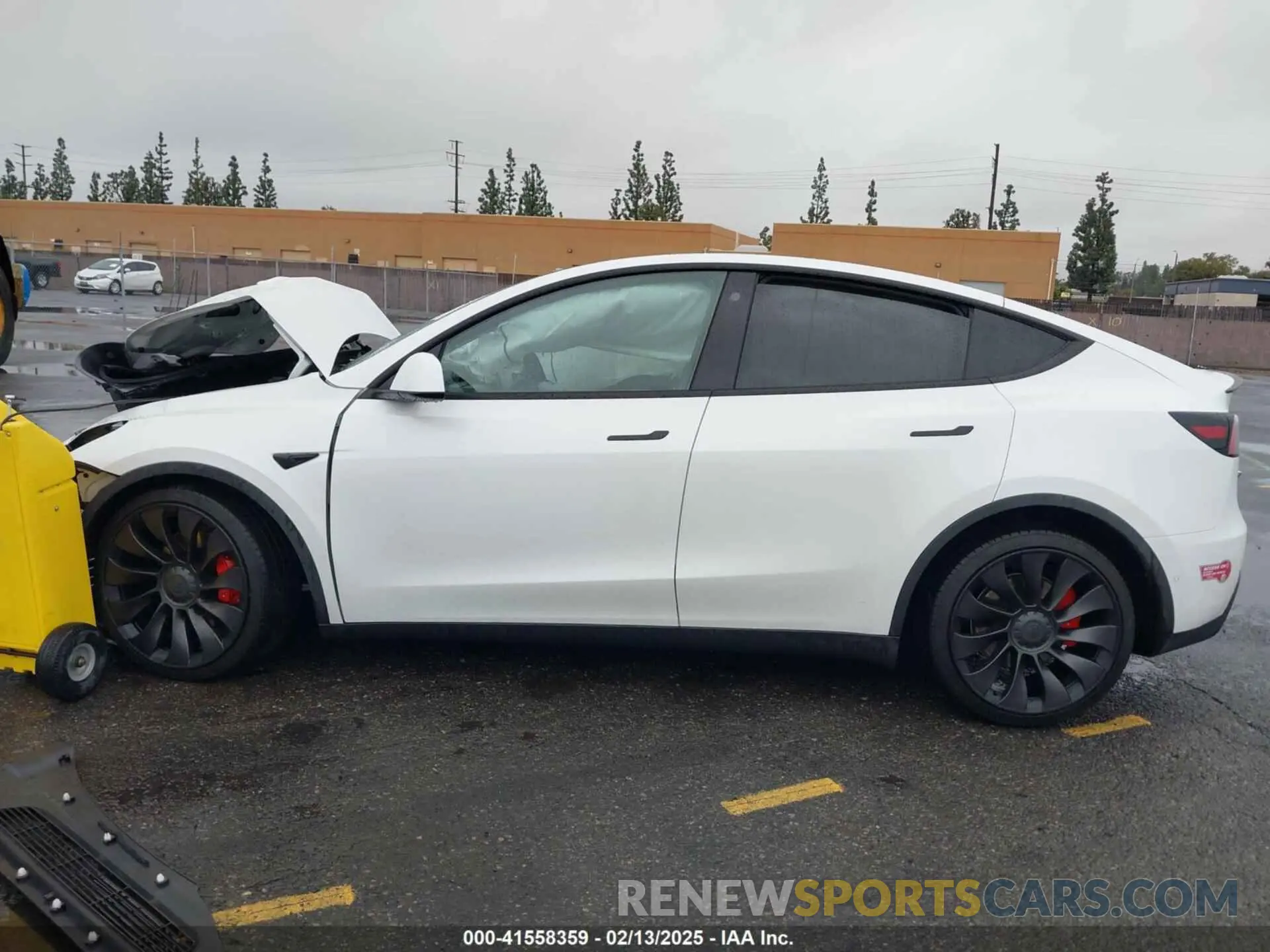 13 Фотография поврежденного автомобиля 7SAYGDEFXNF384268 TESLA MODEL Y 2022