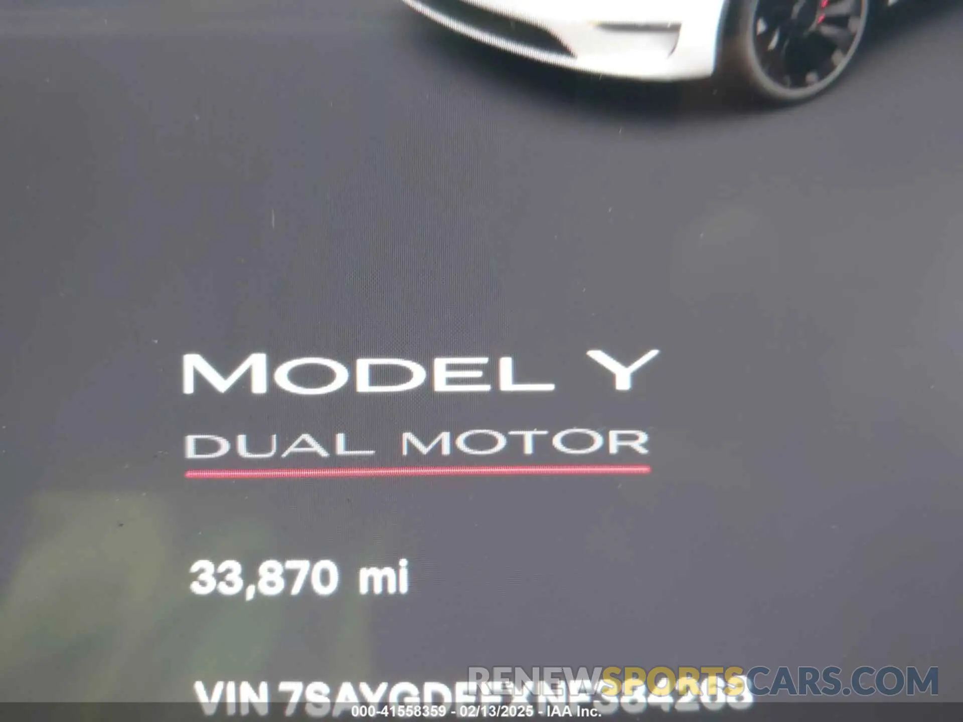 14 Фотография поврежденного автомобиля 7SAYGDEFXNF384268 TESLA MODEL Y 2022