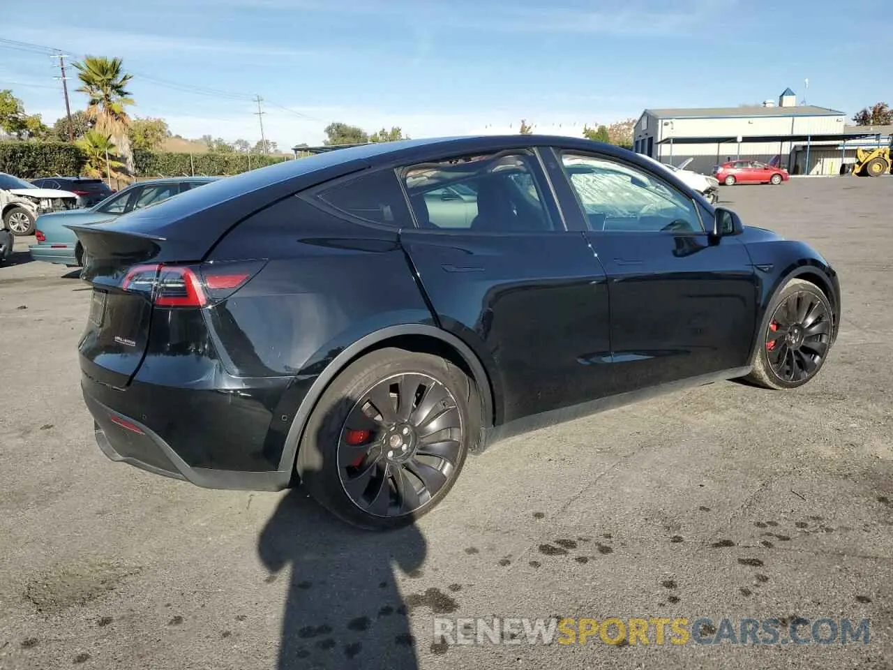 3 Photograph of a damaged car 7SAYGDEFXNF390779 TESLA MODEL Y 2022