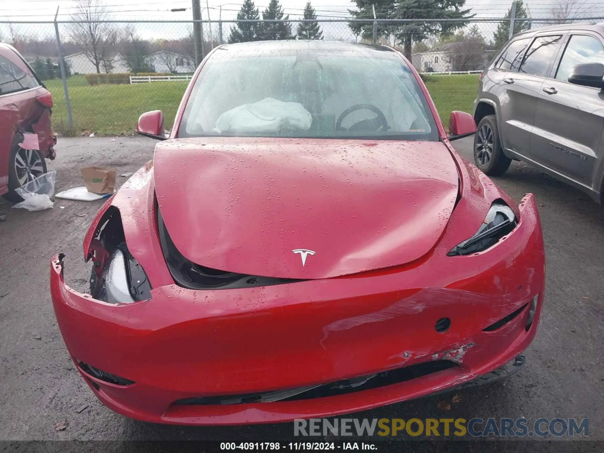 11 Фотография поврежденного автомобиля 7SAYGDEFXNF403966 TESLA MODEL Y 2022