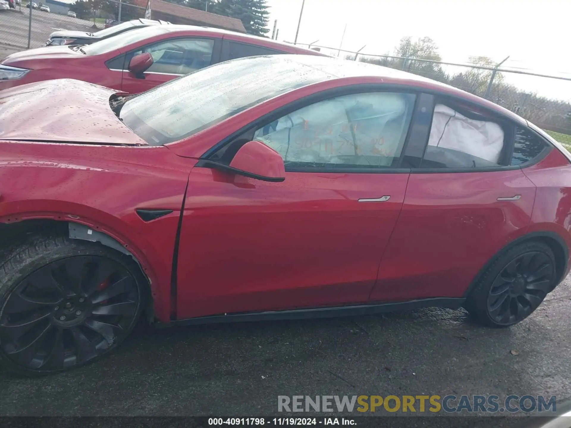 13 Фотография поврежденного автомобиля 7SAYGDEFXNF403966 TESLA MODEL Y 2022