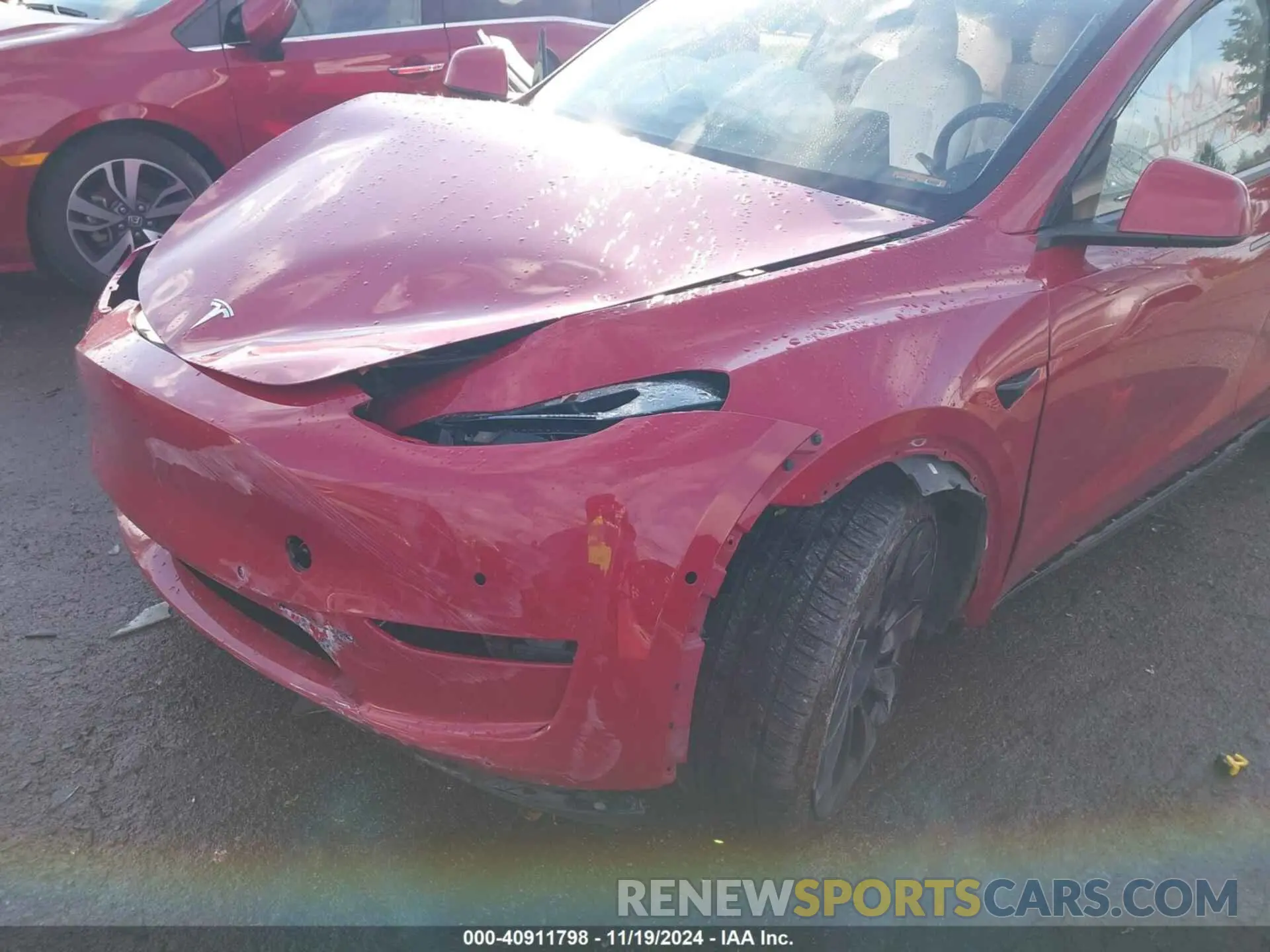 6 Фотография поврежденного автомобиля 7SAYGDEFXNF403966 TESLA MODEL Y 2022
