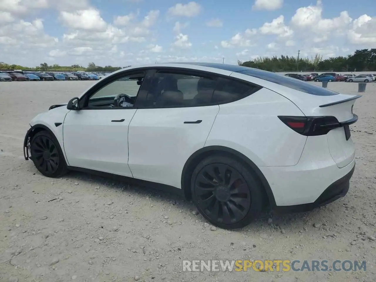 2 Фотография поврежденного автомобиля 7SAYGDEFXNF410531 TESLA MODEL Y 2022