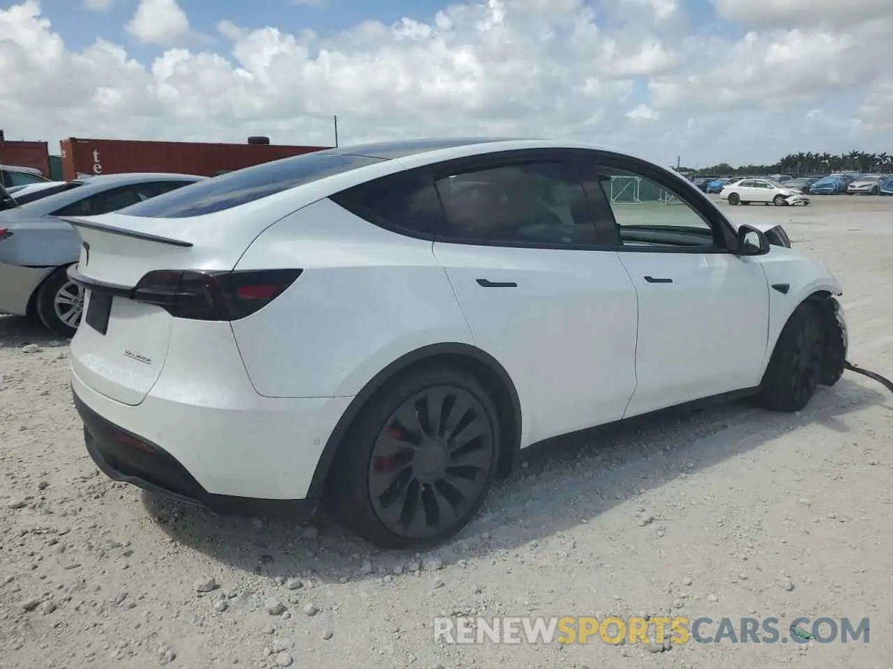 3 Фотография поврежденного автомобиля 7SAYGDEFXNF410531 TESLA MODEL Y 2022