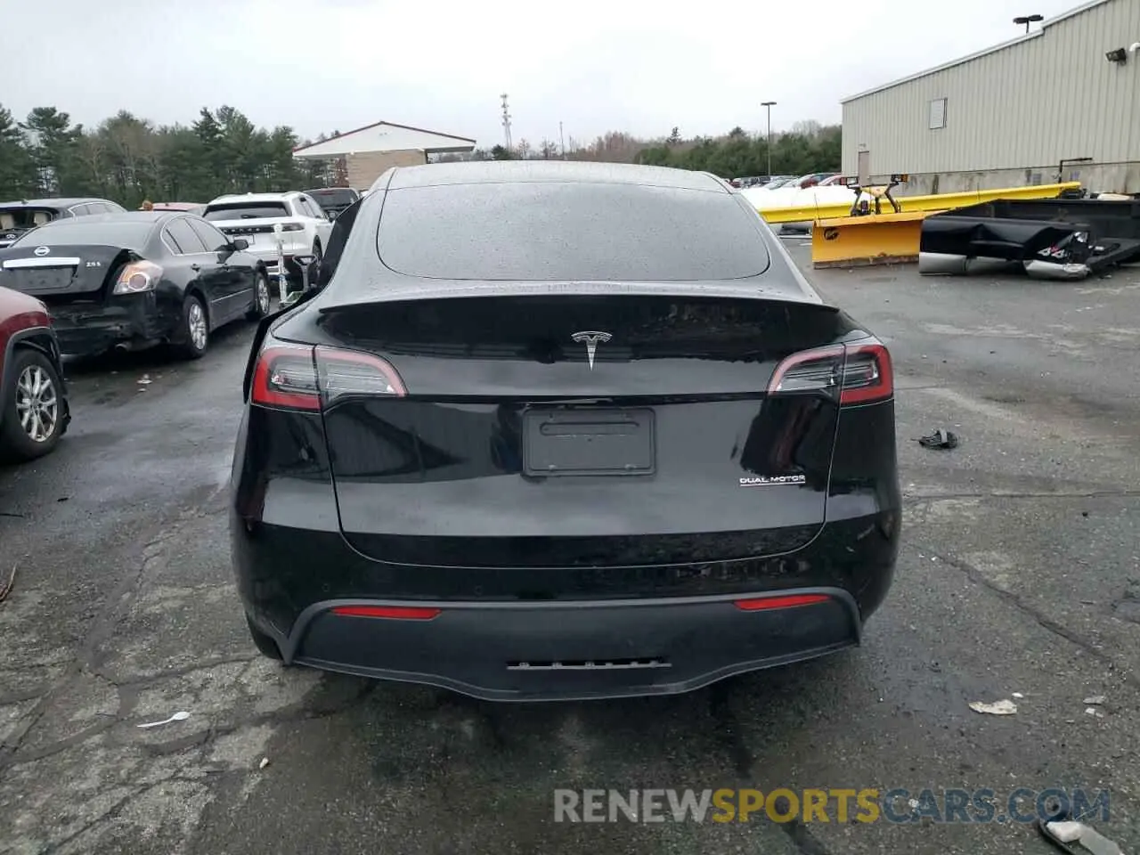 6 Фотография поврежденного автомобиля 7SAYGDEFXNF441827 TESLA MODEL Y 2022