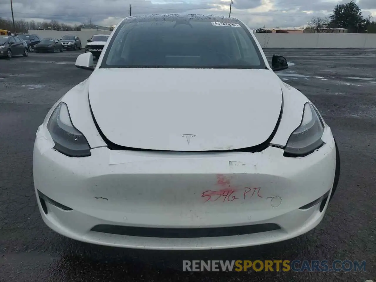 5 Photograph of a damaged car 7SAYGDEFXNF455517 TESLA MODEL Y 2022
