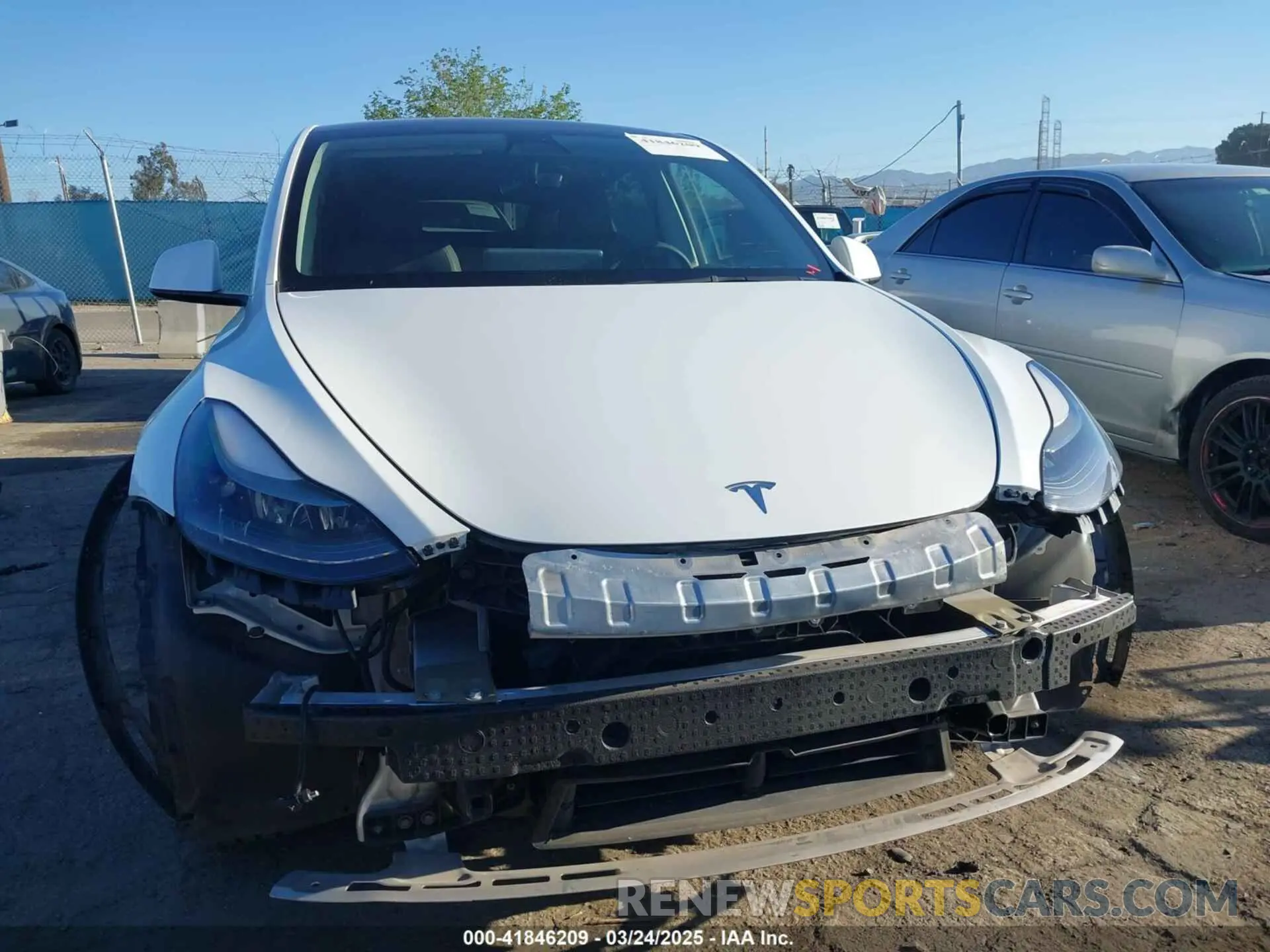 13 Фотография поврежденного автомобиля 7SAYGDEFXNF488274 TESLA MODEL Y 2022