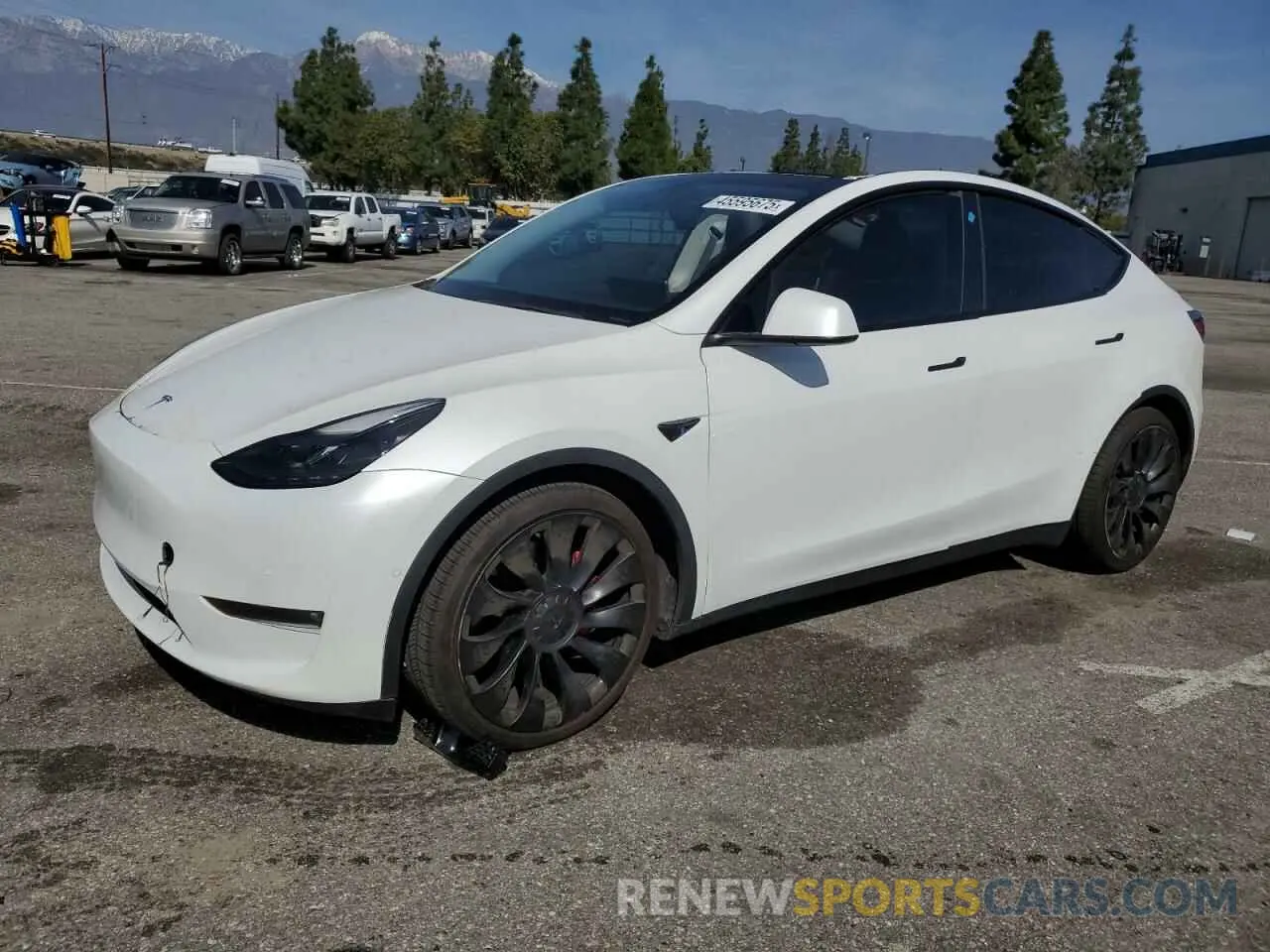 1 Фотография поврежденного автомобиля 7SAYGDEFXNF490381 TESLA MODEL Y 2022