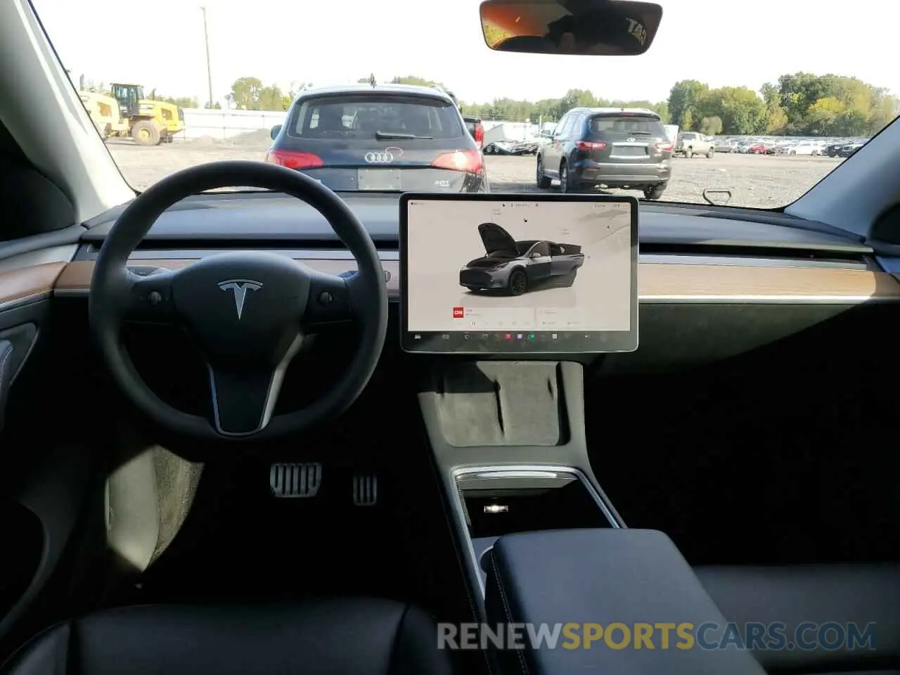 8 Photograph of a damaged car 7SAYGDEFXNF540048 TESLA MODEL Y 2022
