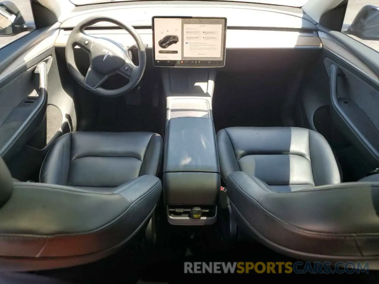 8 Фотография поврежденного автомобиля 7SAYGAEE0PF621827 TESLA MODEL Y 2023
