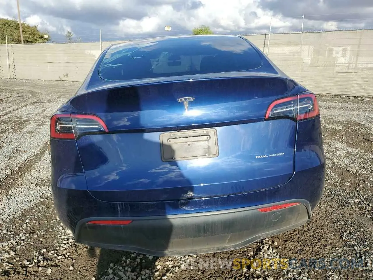 6 Фотография поврежденного автомобиля 7SAYGAEE0PF624694 TESLA MODEL Y 2023