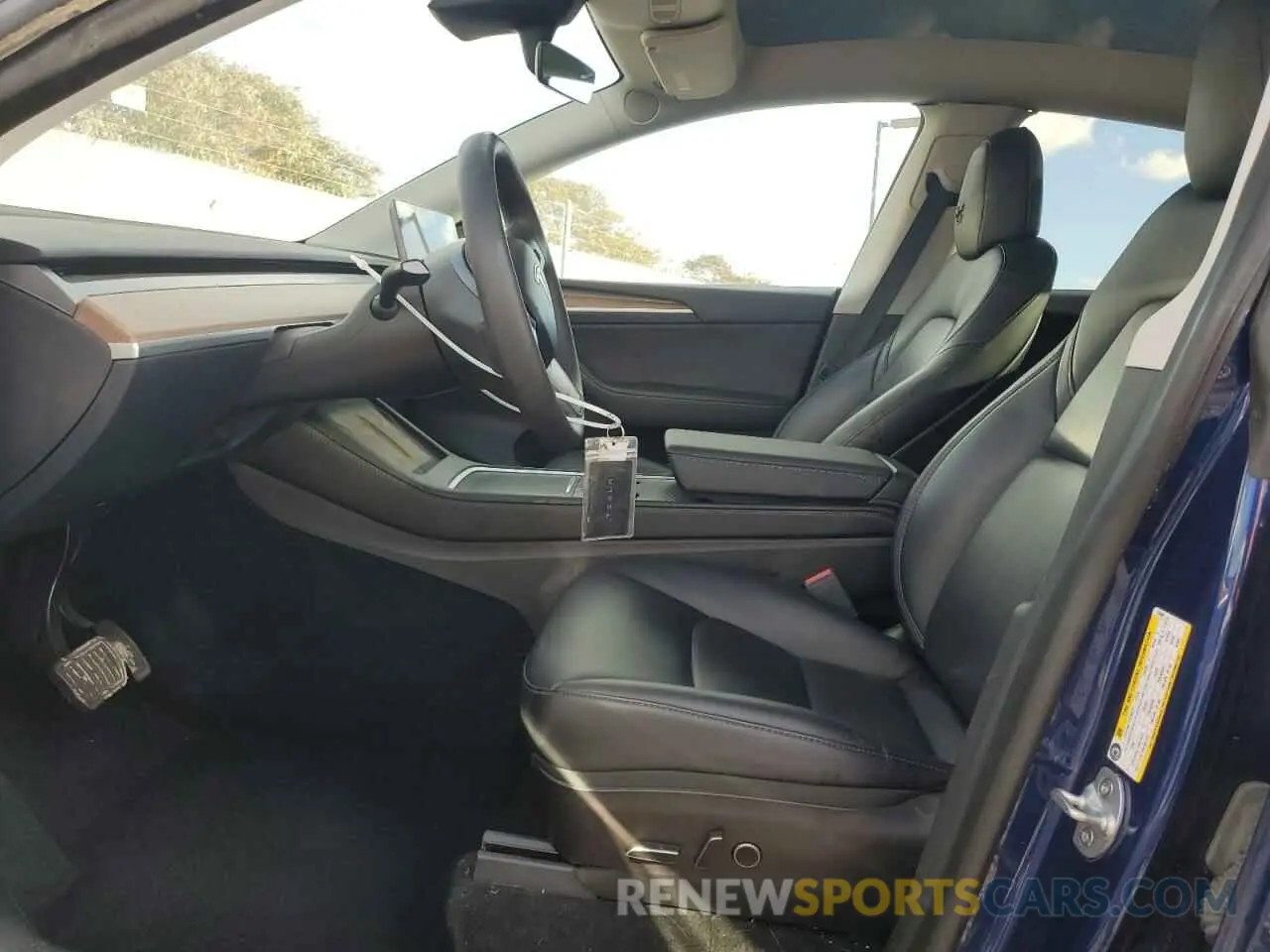7 Фотография поврежденного автомобиля 7SAYGAEE0PF624694 TESLA MODEL Y 2023