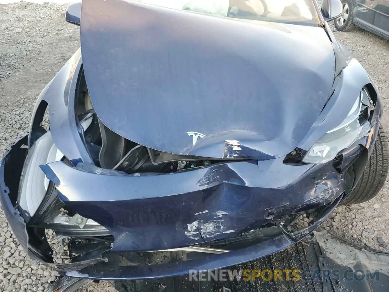 11 Photograph of a damaged car 7SAYGAEE0PF627921 TESLA MODEL Y 2023