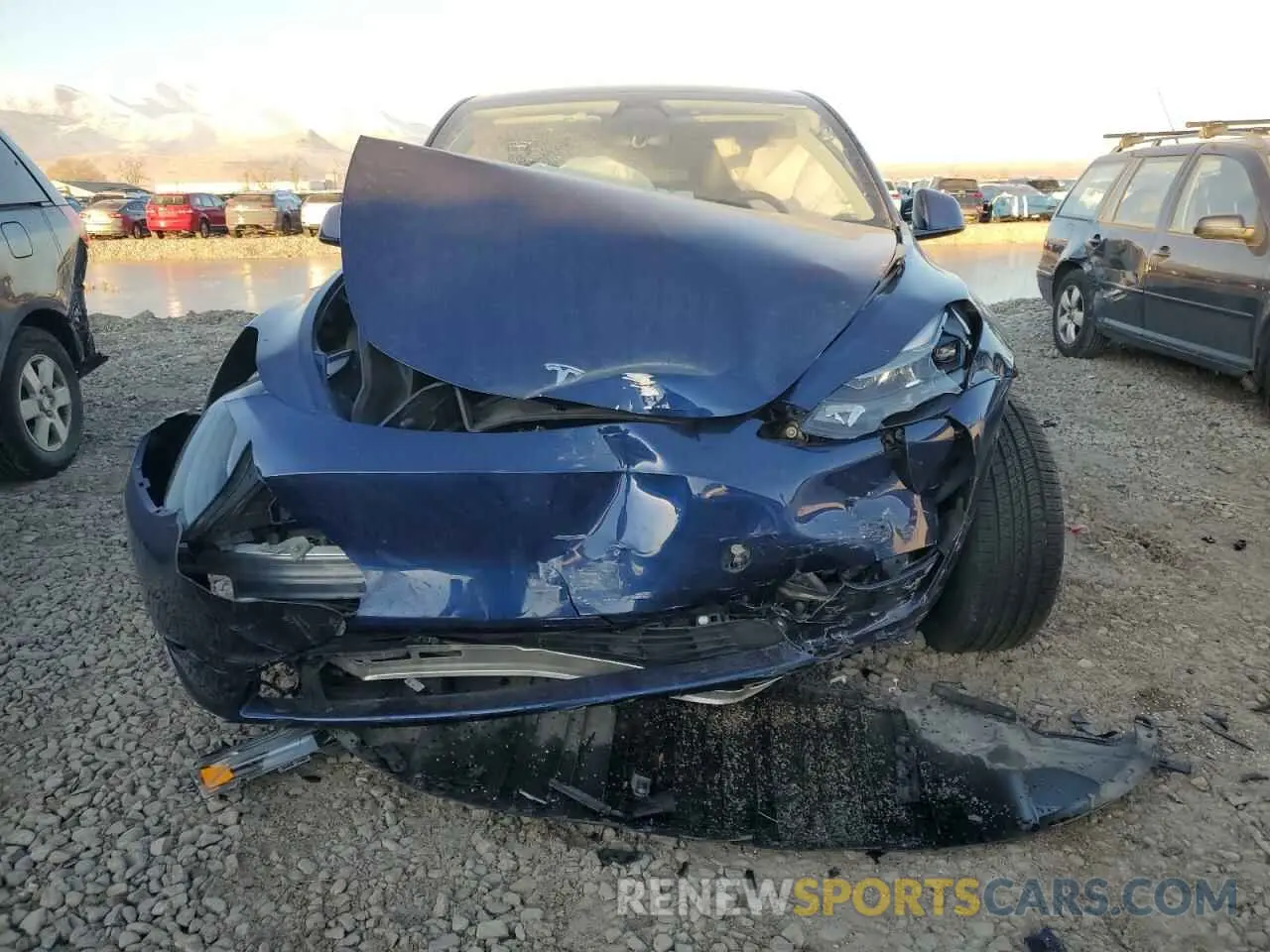 5 Photograph of a damaged car 7SAYGAEE0PF627921 TESLA MODEL Y 2023
