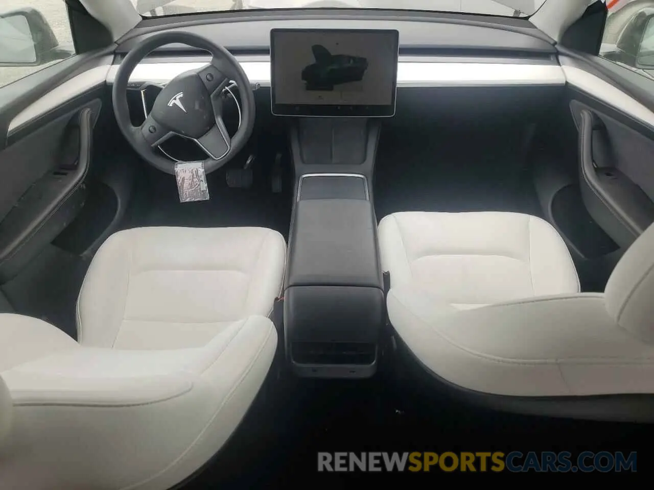 8 Фотография поврежденного автомобиля 7SAYGAEE0PF642810 TESLA MODEL Y 2023