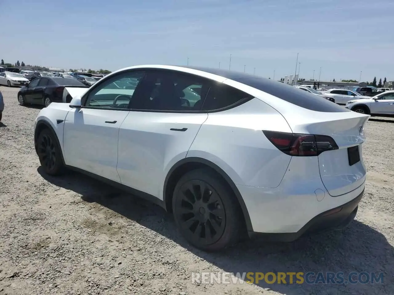 2 Photograph of a damaged car 7SAYGAEE0PF668825 TESLA MODEL Y 2023