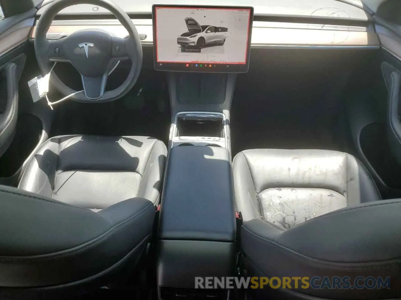 8 Photograph of a damaged car 7SAYGAEE0PF668825 TESLA MODEL Y 2023