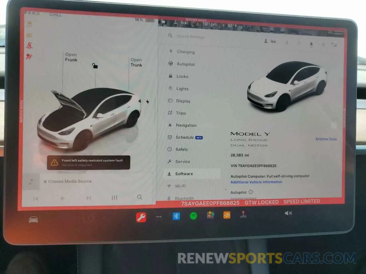 9 Photograph of a damaged car 7SAYGAEE0PF668825 TESLA MODEL Y 2023