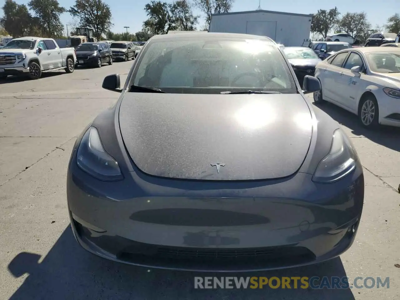 5 Фотография поврежденного автомобиля 7SAYGAEE0PF696057 TESLA MODEL Y 2023