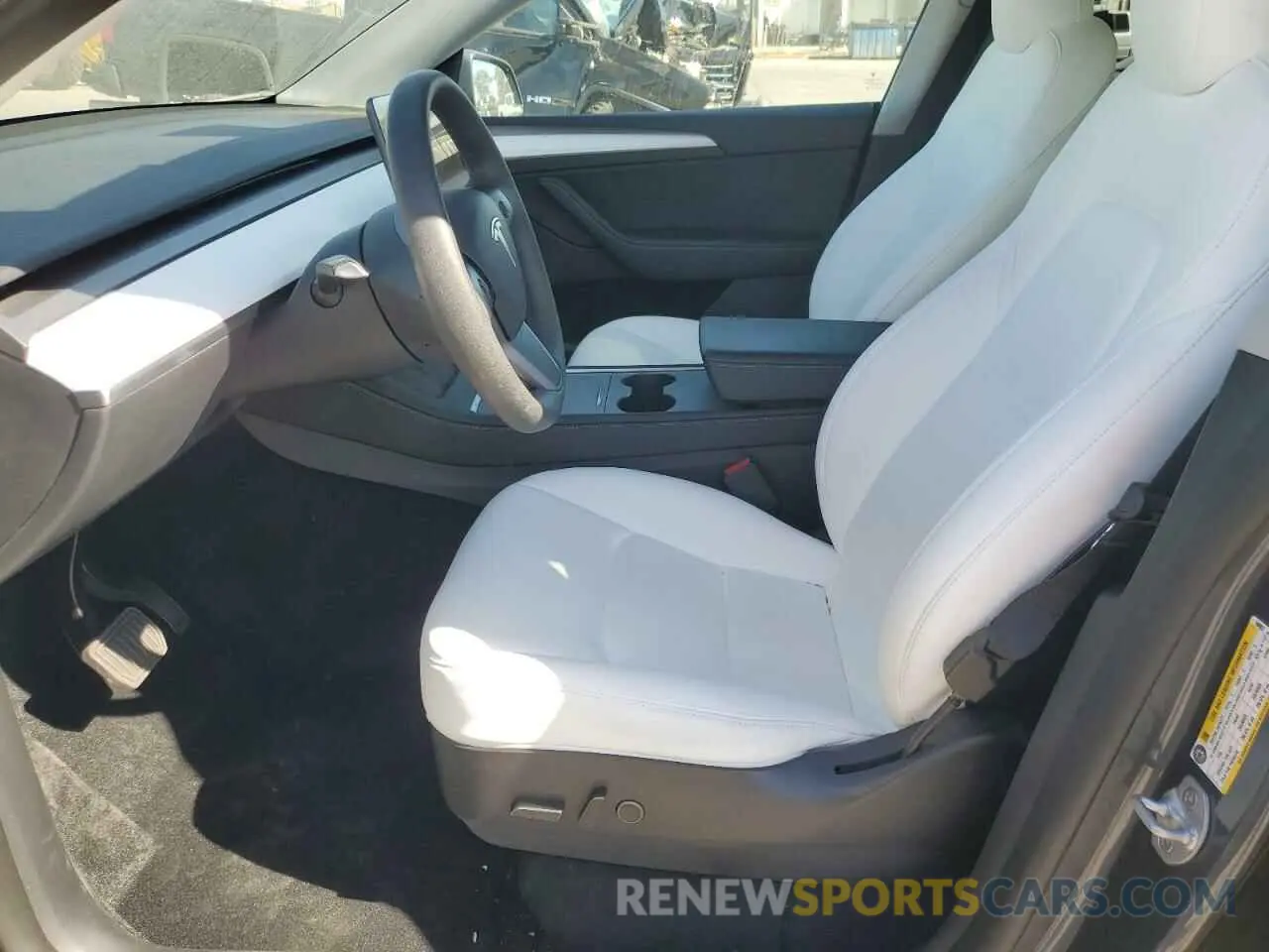 7 Фотография поврежденного автомобиля 7SAYGAEE0PF696057 TESLA MODEL Y 2023