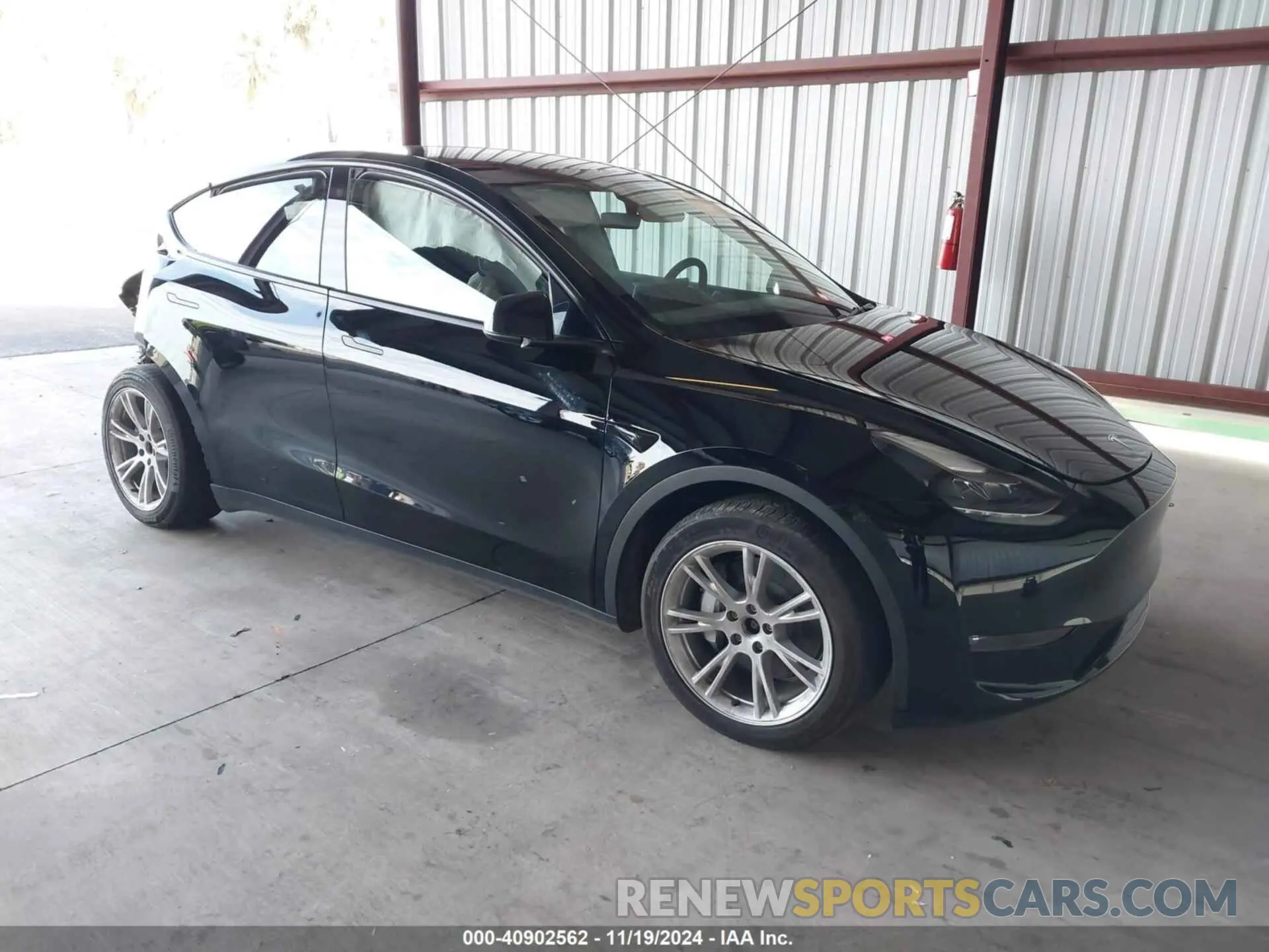 1 Фотография поврежденного автомобиля 7SAYGAEE0PF741157 TESLA MODEL Y 2023