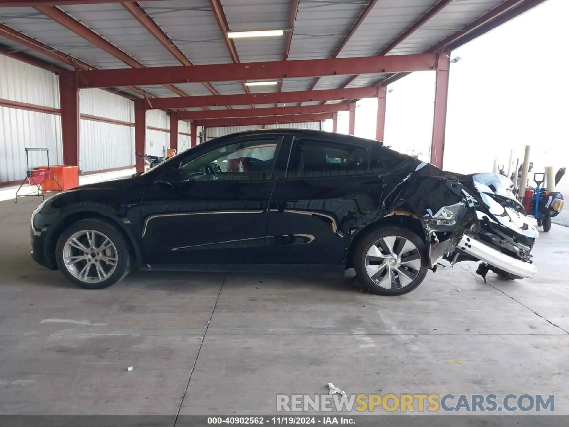 14 Фотография поврежденного автомобиля 7SAYGAEE0PF741157 TESLA MODEL Y 2023