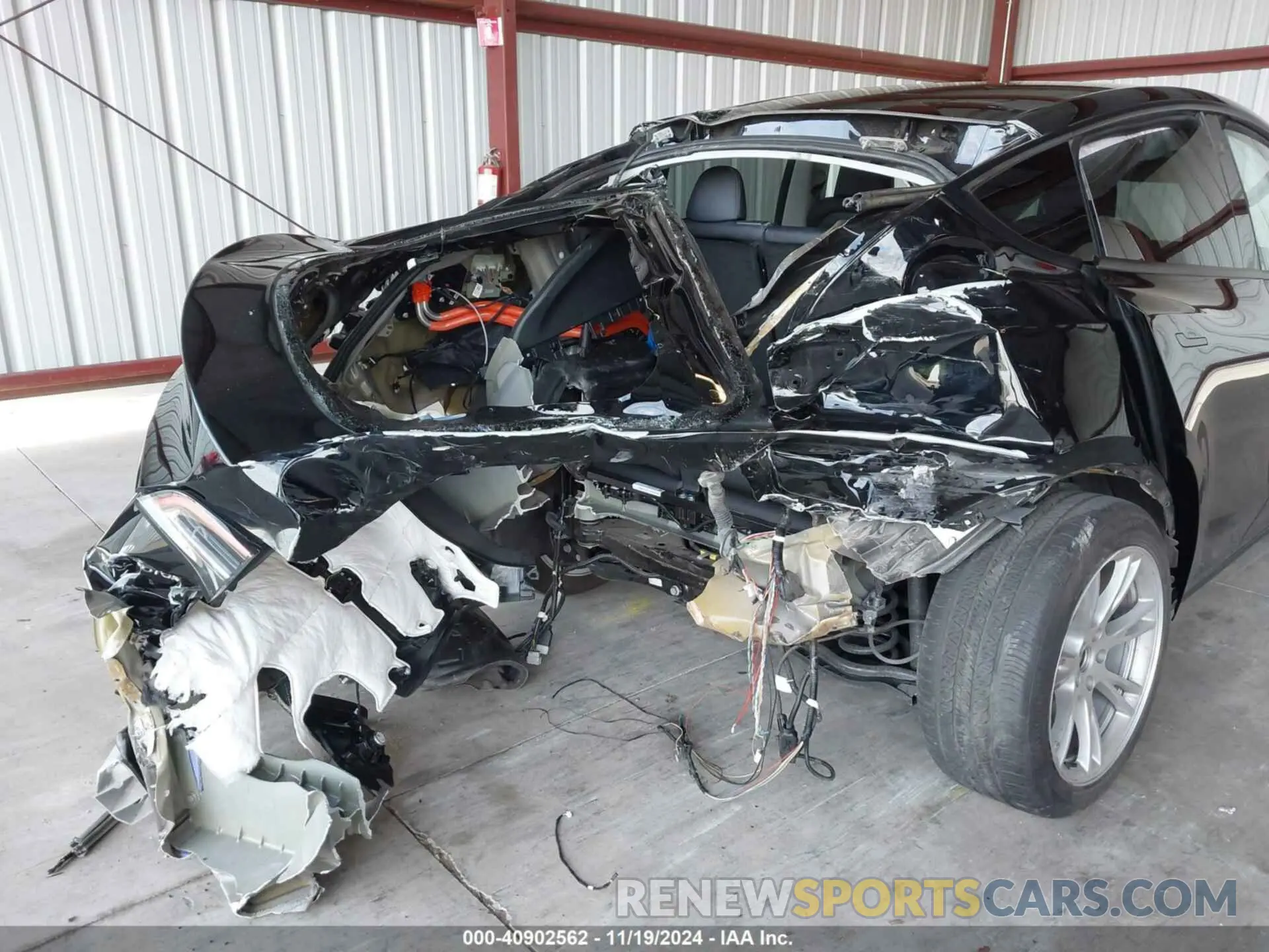 6 Фотография поврежденного автомобиля 7SAYGAEE0PF741157 TESLA MODEL Y 2023