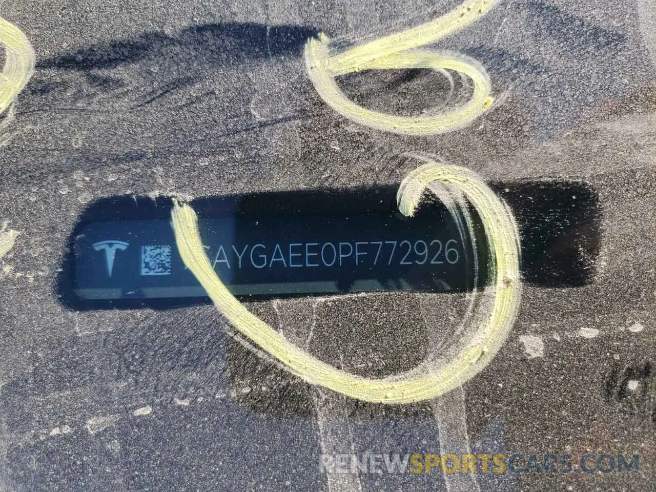 13 Photograph of a damaged car 7SAYGAEE0PF772926 TESLA MODEL Y 2023