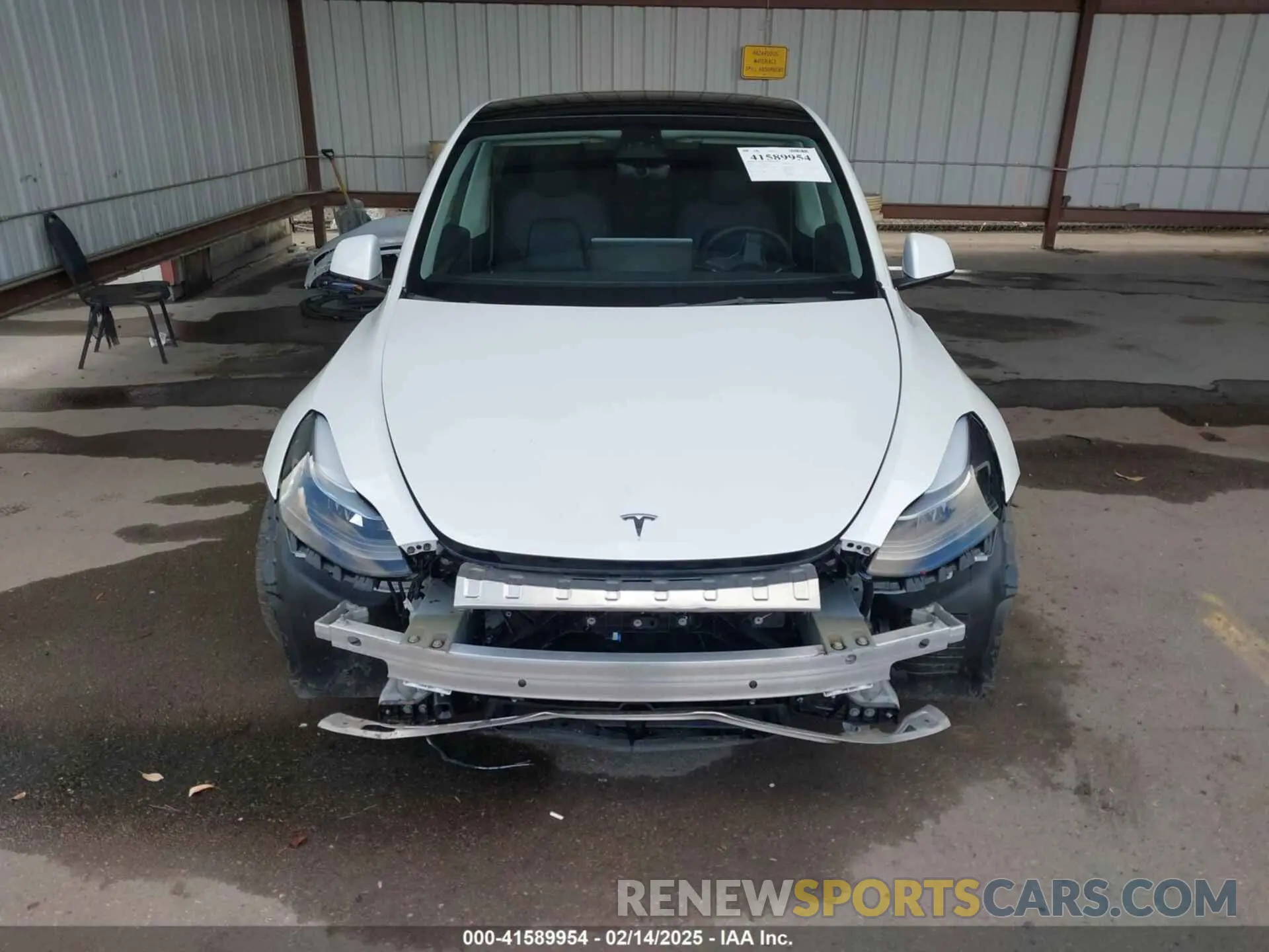 13 Photograph of a damaged car 7SAYGAEE0PF787216 TESLA MODEL Y 2023