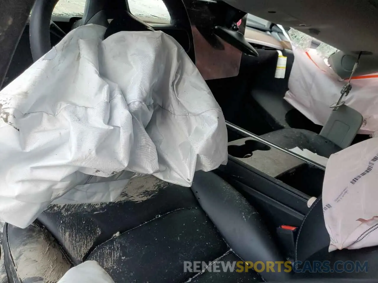 8 Фотография поврежденного автомобиля 7SAYGAEE0PF832185 TESLA MODEL Y 2023