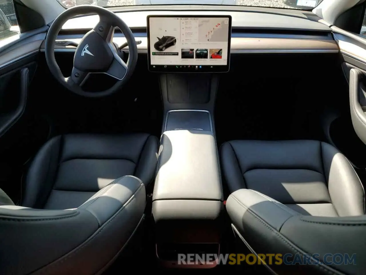 8 Photograph of a damaged car 7SAYGAEE0PF853019 TESLA MODEL Y 2023