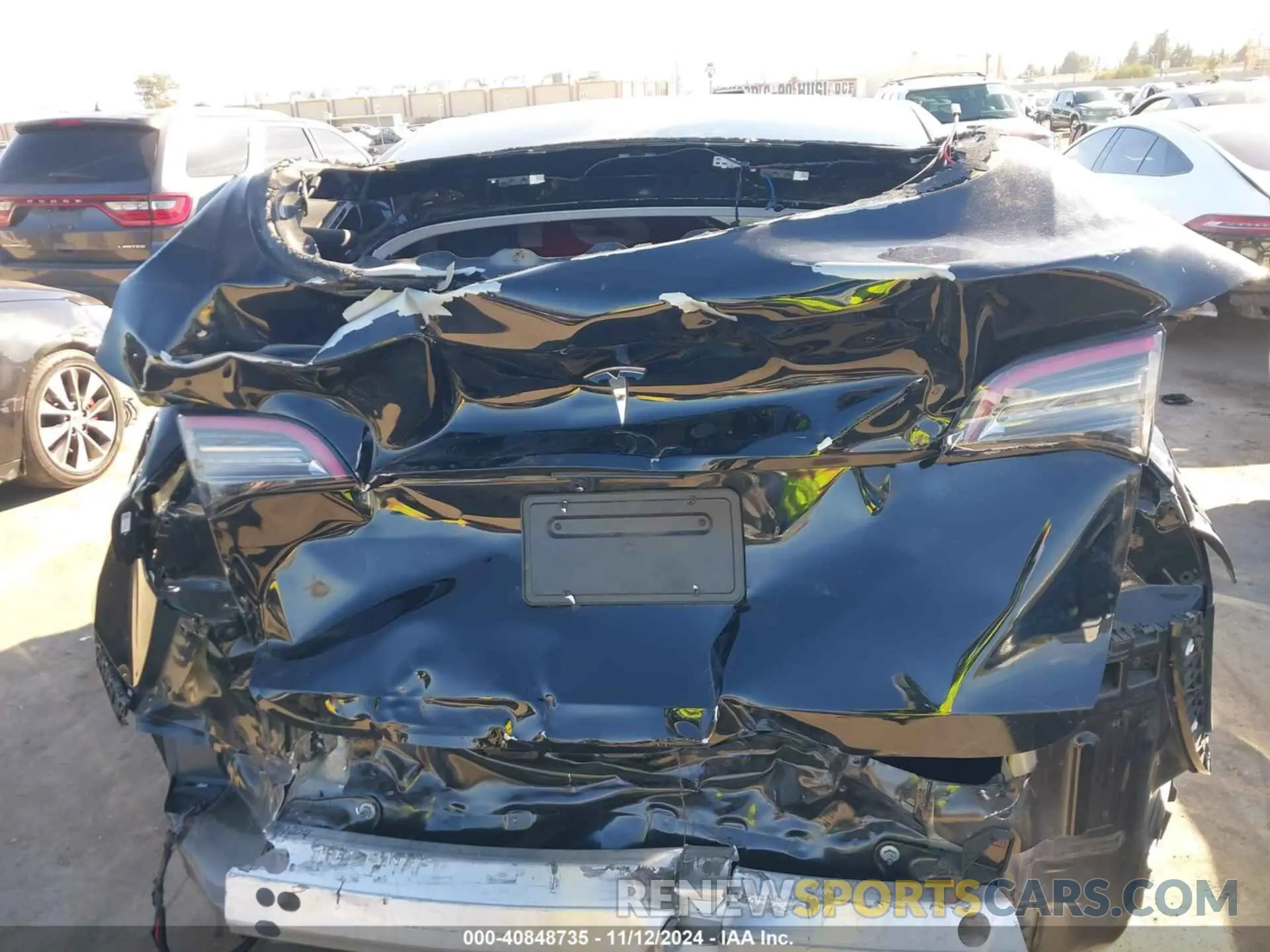 6 Photograph of a damaged car 7SAYGAEE0PF868345 TESLA MODEL Y 2023