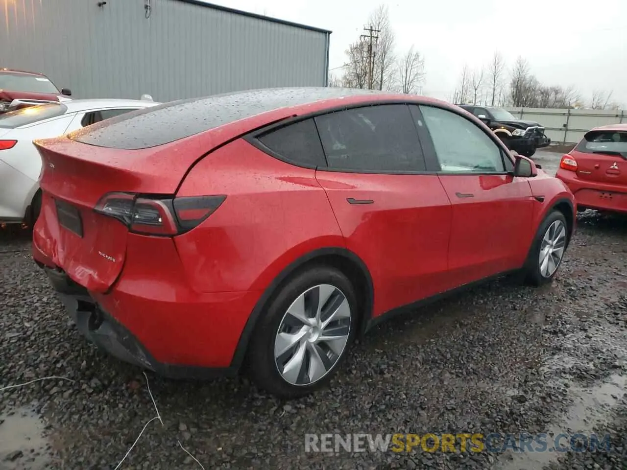 3 Photograph of a damaged car 7SAYGAEE0PF888028 TESLA MODEL Y 2023