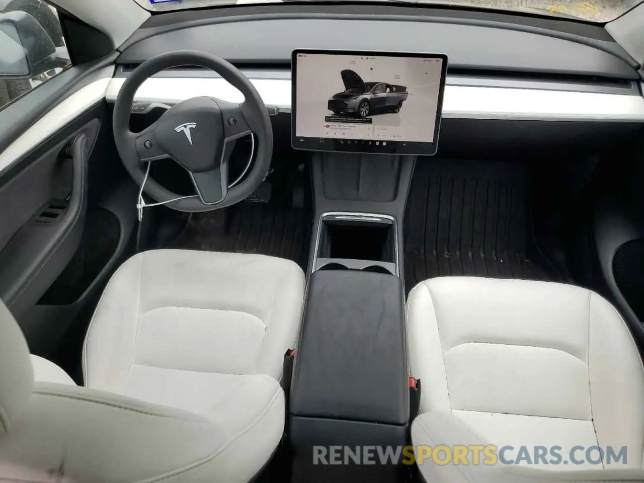 8 Photograph of a damaged car 7SAYGAEE0PF890667 TESLA MODEL Y 2023