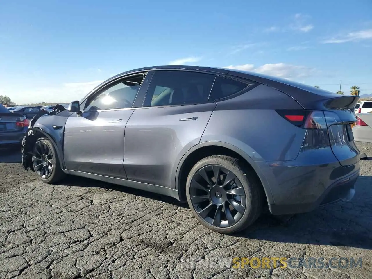 2 Фотография поврежденного автомобиля 7SAYGAEE0PF909640 TESLA MODEL Y 2023