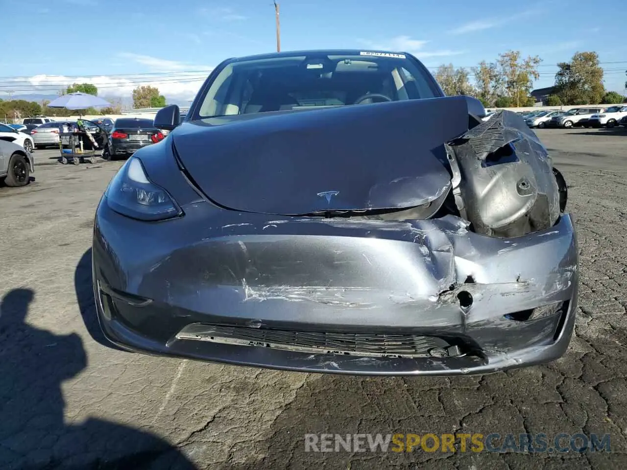 5 Фотография поврежденного автомобиля 7SAYGAEE0PF909640 TESLA MODEL Y 2023